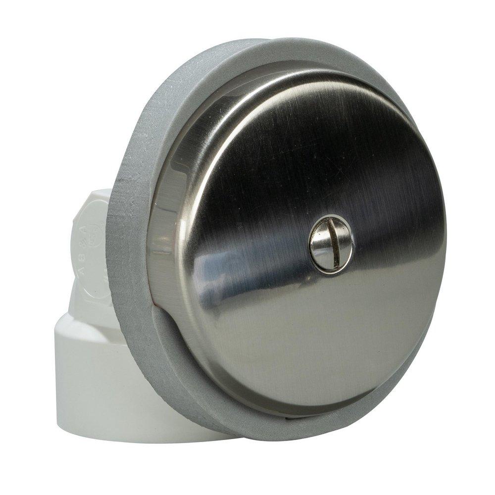 AB & A&trade; Satin Nickel Plastic Push-Pull Drain 