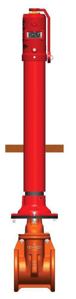 36-3/4 in. 6 ft 6 in Indicator Post