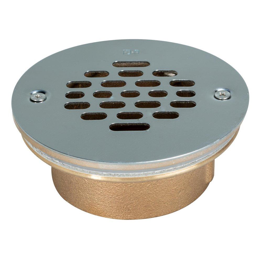 IPS Corporation 2 in. Inside Caulk Stainless Steel Shower Drain 