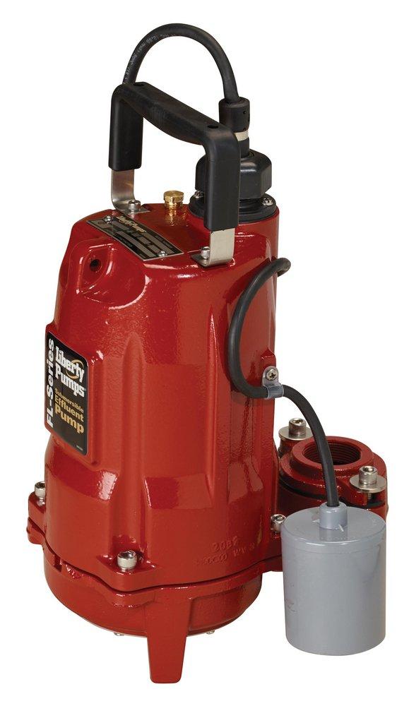 Liberty Pumps Red 1/2 hp Automatic Effluent Pump 