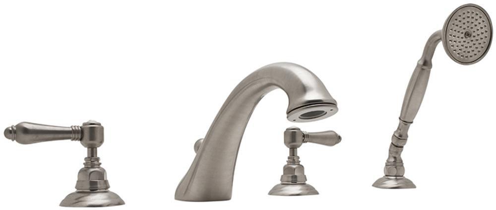 ROHL&reg; Polished Nickel Two Handle Roman Tub Faucet 