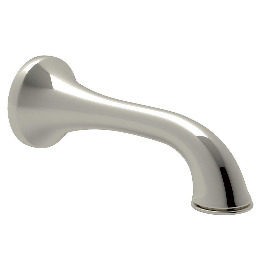 ROHL&reg; Polished Nickel Wall Mount Tub Spout with 7 in. Spout Reach 