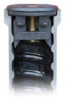 2-1/2 in. Ductile Iron Outside Curb Box Repair Lid 