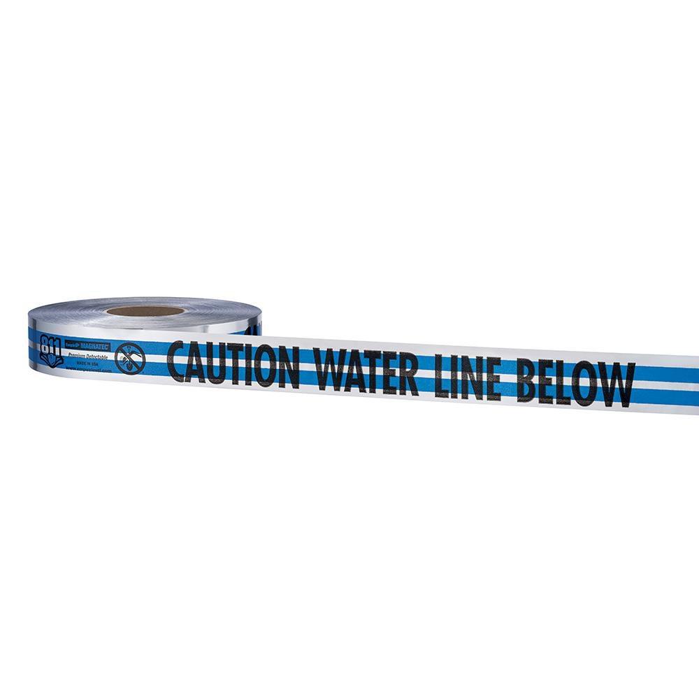 Empire Level Black 2 in. Detector Water Tape in Blue 