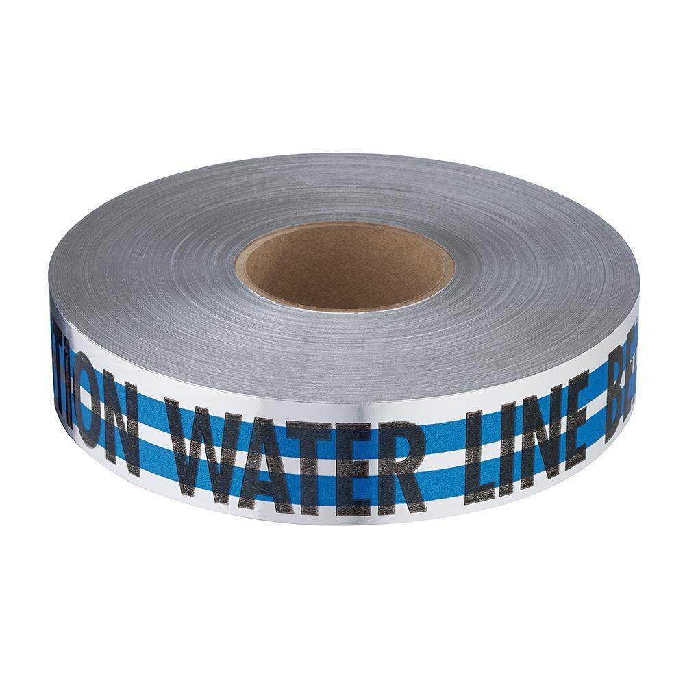 Empire Level Black 2 in. Detector Water Tape in Blue 