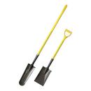 27 in. Drain Spade Shovel with Handle