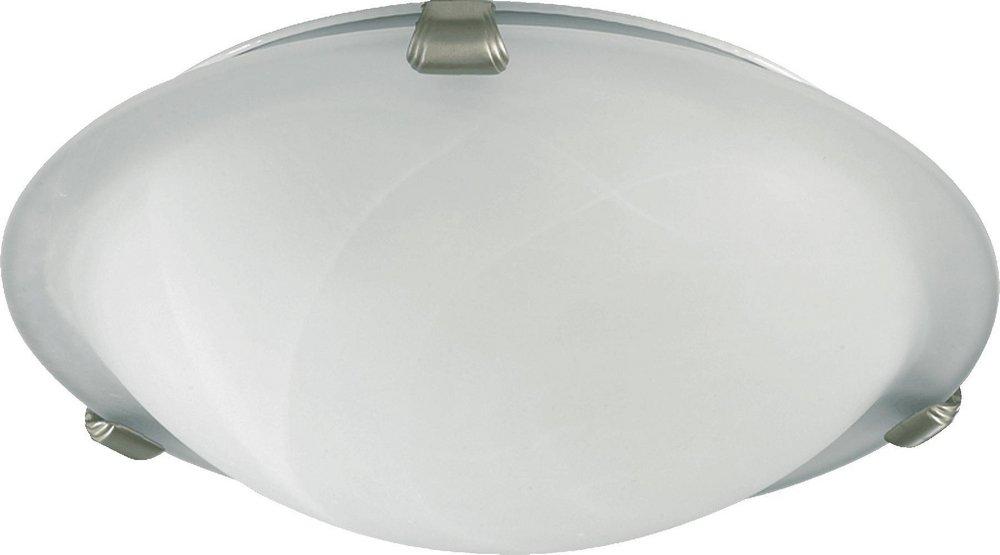 Quorum International Satin Nickel 16 in. 3-Light 60W Ceiling Light 
