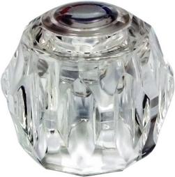 3-9/10 in. Acrylic Handle in Clear