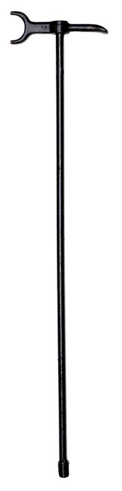 4 ft. Curb Box Key with Curved Handle