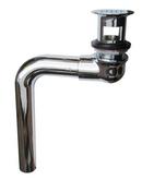 Keeney Polished Chrome Offset Grid Drain 