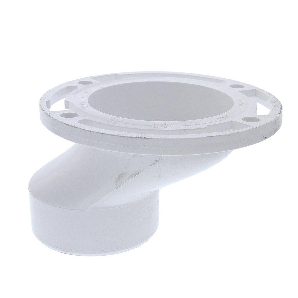 Jones Stephens White 3 x 4 in. PVC Closet Flange 
