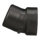 Black ABS DWV 22-1/2&deg; Street Elbow 
