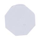 White MNPT x Hub PVC DWV Adapter 