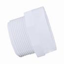 White PVC DWV Male Adapter 