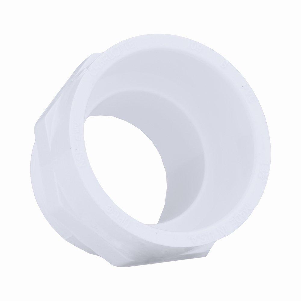 White PVC DWV Male Adapter 