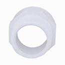 White PVC DWV Male Adapter 