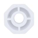 White PVC Schedule 40 Female Bushing 