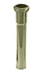 Brasstech Polished Brass 1-1/4 x 8 in. Slip-Joint Extension Tube 