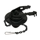 Fluidmaster Black Rubber Universal Solid Frame 2 in. Flapper 