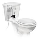 Fluidmaster Black Rubber Universal Solid Frame 2 in. Flapper 