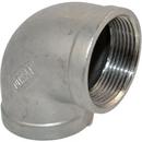 1/2 in. 3000# SS 316L Threaded 90 Elbow Stainless Steel