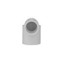 White Spigot x Socket Weld 90 Degree PVC Street Elbow 