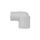 White Spigot x Socket Weld 90 Degree PVC Street Elbow 