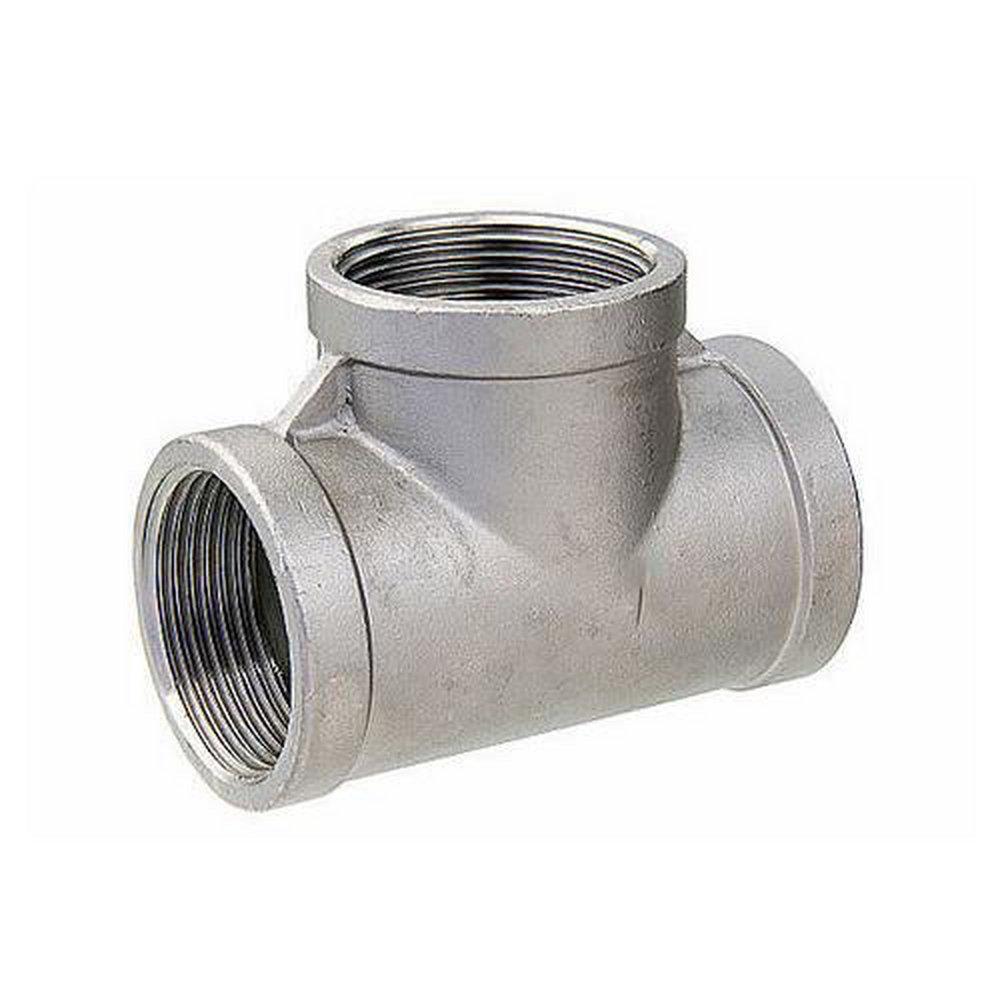 Threaded 316L Stainless Steel Tee 