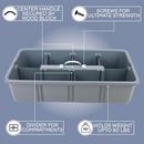 Benjamin Manufacturing Grey 12 x 6 in. Poly Tote Tray in Grey 