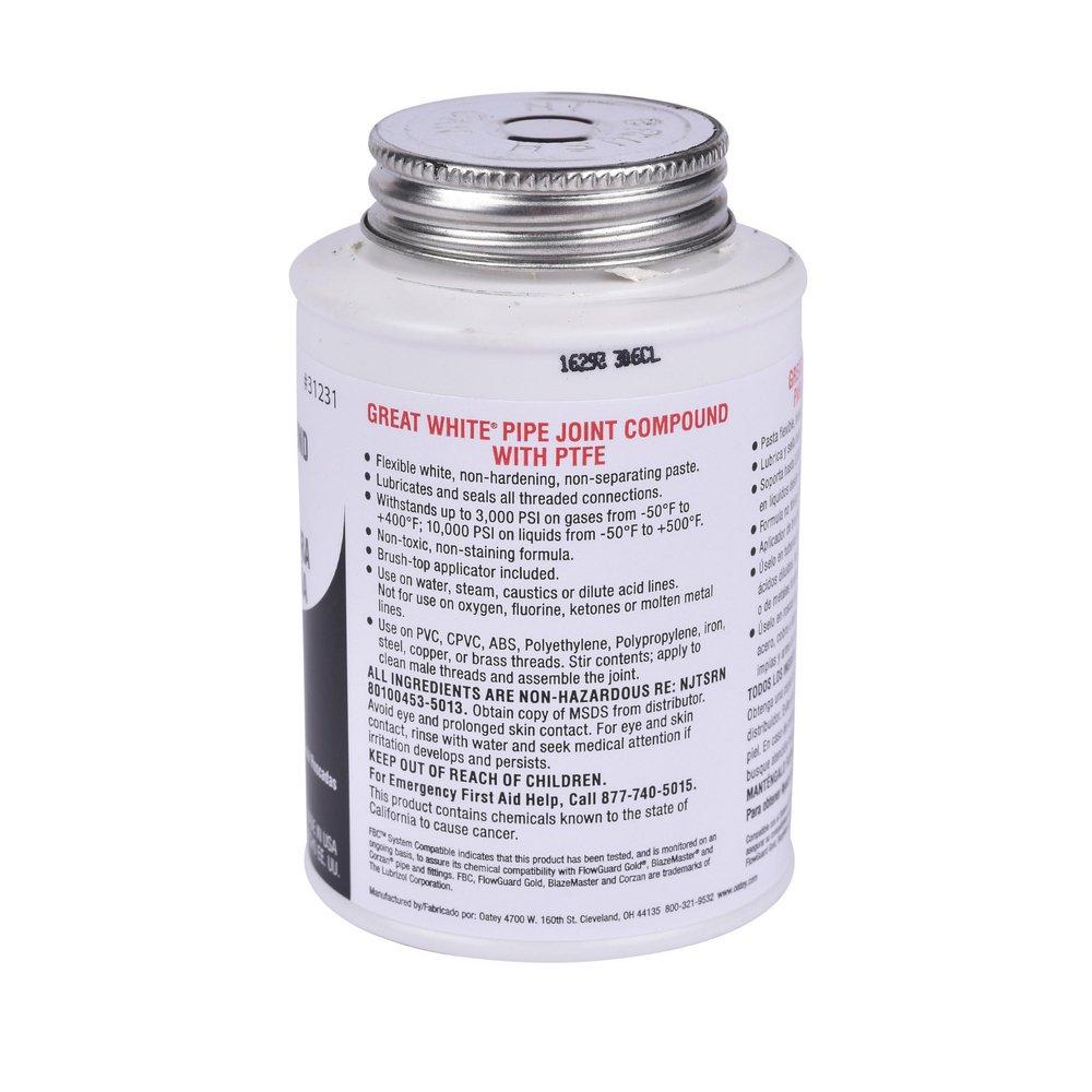 Oatey® White Metal White Pipe Joint Compound 