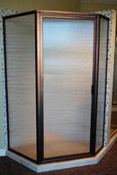 68-1/2 x 27-1/2 in. Framed Neo-Angle Shower Door in Silver