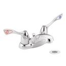 Moen Polished Chrome Two Handle Centerset Bathroom Sink Faucet 