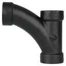 Black ABS DWV Combination Wye 