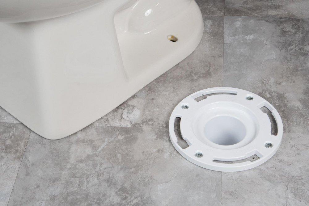 Oatey&reg; White 4 in. PVC Closet Flange 