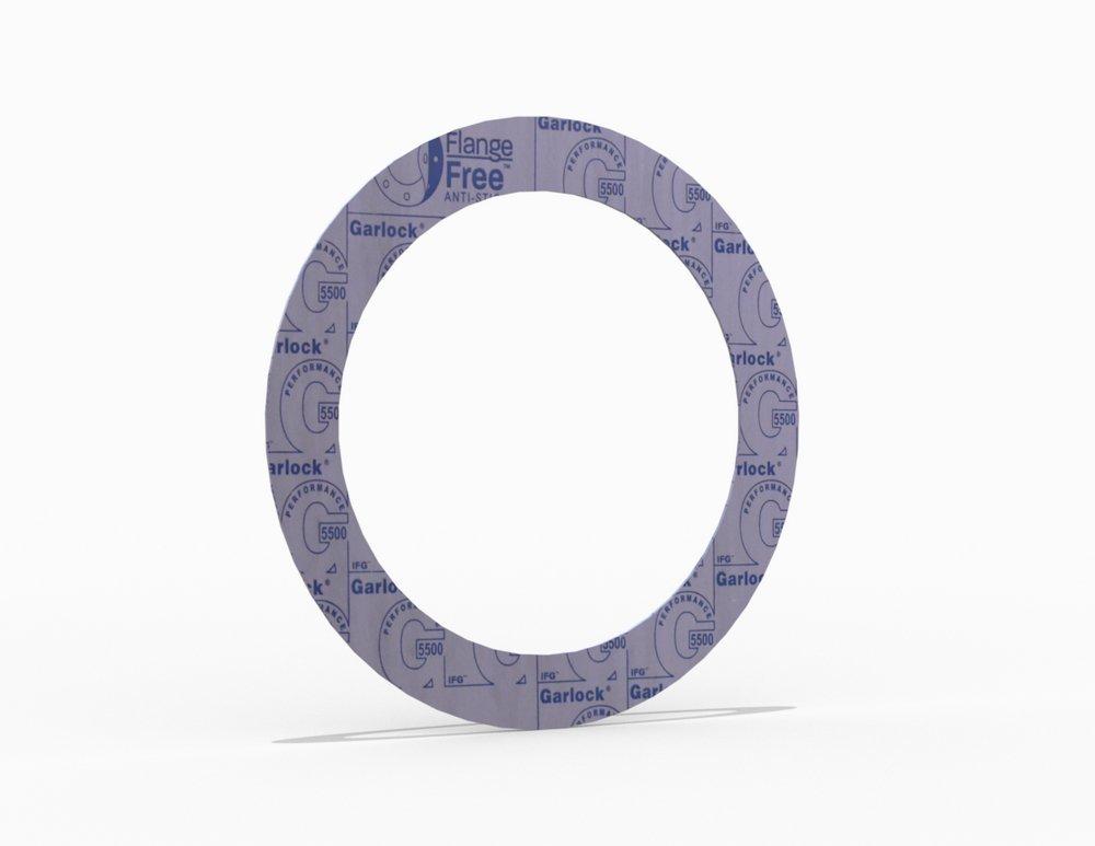 Garlock Grey 1/16 in. 800# Fiber and Nitrile Ring Gasket 