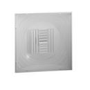 Hart & Cooley White 23-3/4 in. Commercial T-Bar Lay-In in White 4-way Steel 