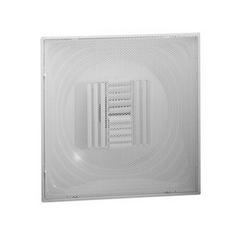 24 x 24 x 10 in. Commercial T-Bar Lay-In in White 4-way Steel