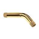 6 in. Shower Arm with 1/2 in. Connection Polished Brass