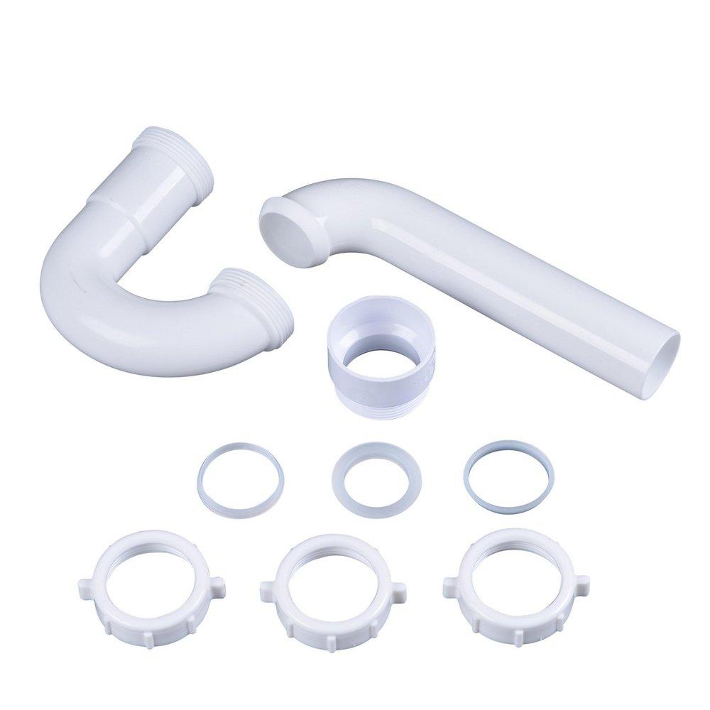 Dearborn White 1-1/2 in. P-Trap in White 