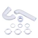 Dearborn White 1-1/2 in. P-Trap in White 