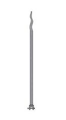 30 in. Stainless Steel Erie Box Rod