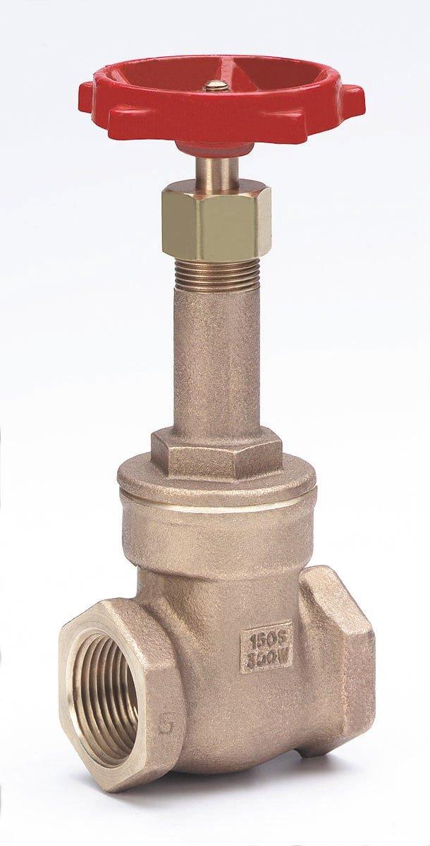 Milwaukee Valve Bronze Threaded Gate Valve 