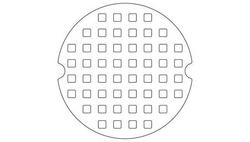 6 in. Cleanout Sewer Box with Lid