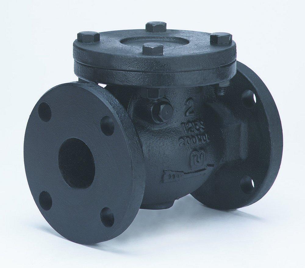 Milwaukee Valve 4 in. Cast Iron Flanged Swing Check Valve Ferguson