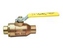 1-1/4 in. Bronze Full Port Solder 600# Ball Valve