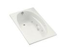 60 x 36 in. Whirlpool Drop-In Bathtub with Reversible Drain in White