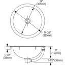 Elkay Lustrous Satin Drop-in Basin 