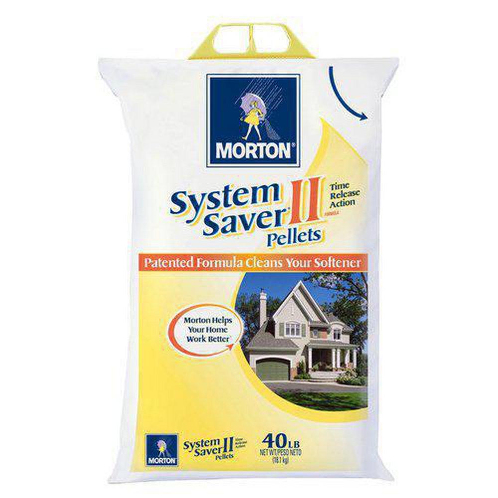 Morton Salt White Clean and Protect Water Softener Salt Pellet 