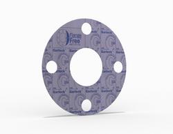 Full Face Gasket, Inorganic Fiber with Nitrile Binder(NBR) Nitrile(NBR), 2 1/2 in. ASME B16.5 Class 150, 0.063 in. Thick, 4 Bolt Holes