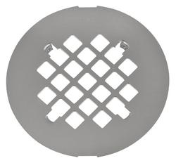 4-1/4 in. Shower Drain Grate in Polished Chrome